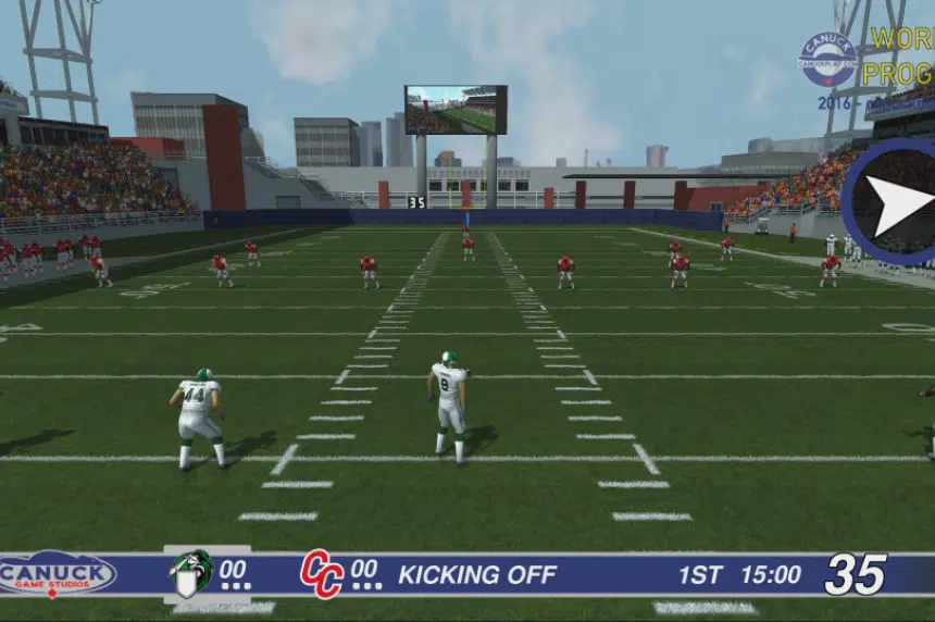 3 downs 3-D: Canadian football video game set for release