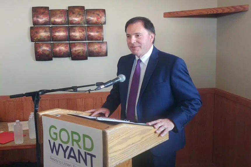 He's in: Gord Wyant running for Sask. Party leader