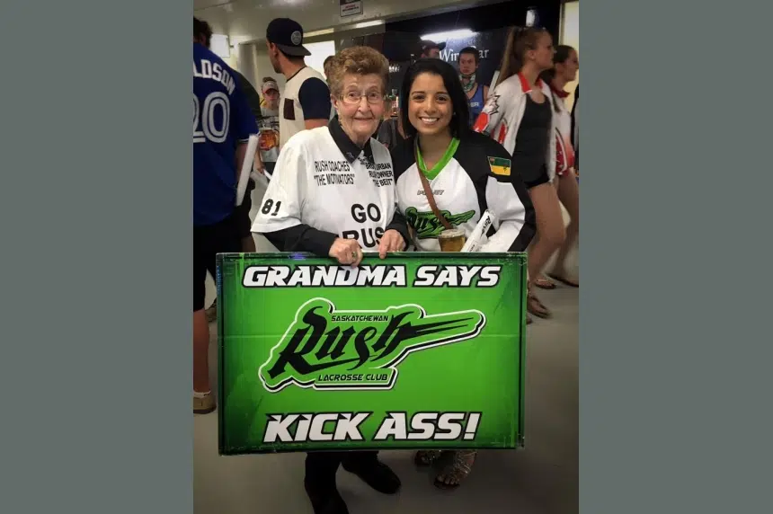 Team to honour 'Grandma Rush' at 2017 home opener