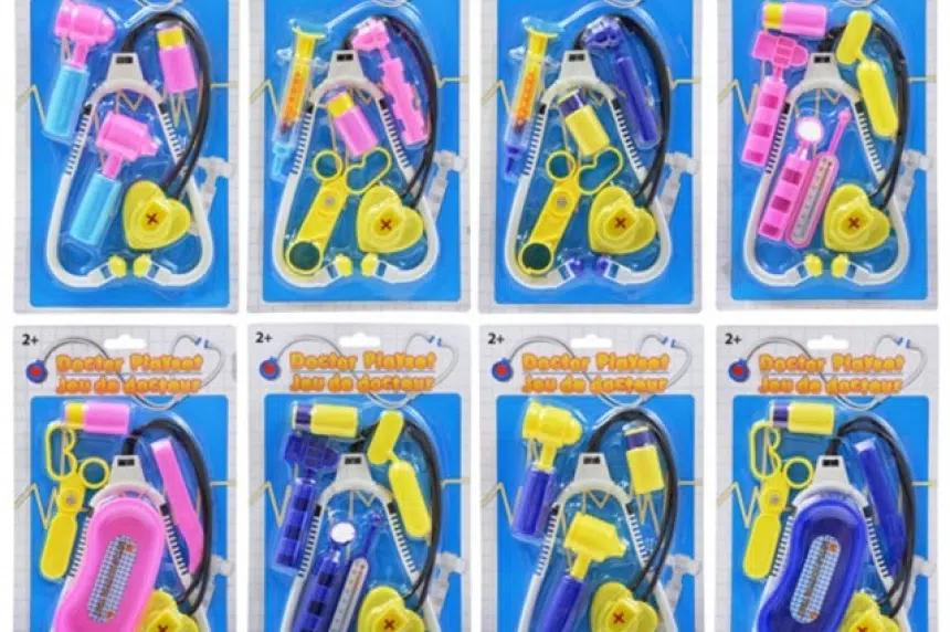 Canada-wide recall for doctor playset sold at Dollar Tree