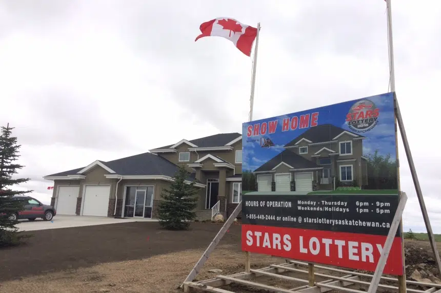 STARS Lottery Saskatchewan 46% sold as campaign launches from Pilot Butte show home