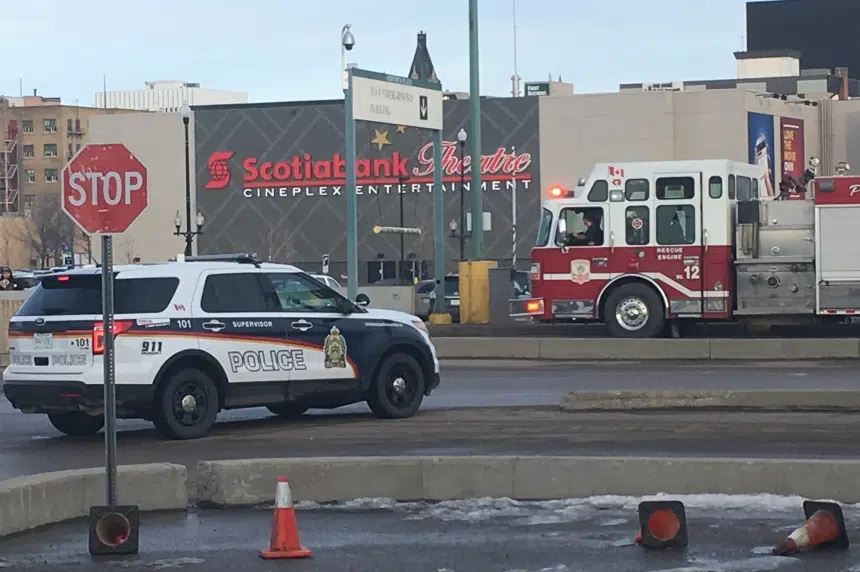 Vehicle fire under Midtown Plaza forces evacuation