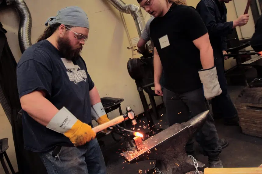 Forging the future: WDM celebrates 100th blacksmithing course