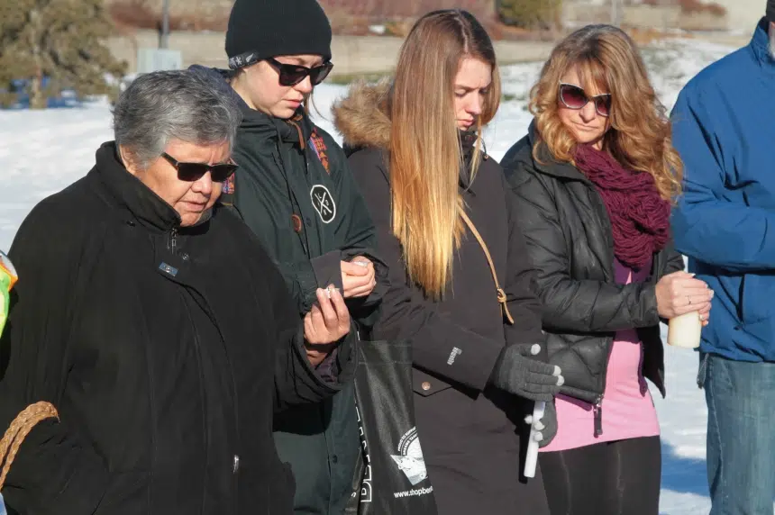 Saskatoon vigil mirrors La Loche funeral for Marie Janvier