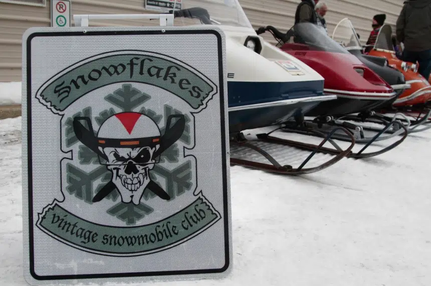 'Corvettes' of snowmobiles rally in Clavet