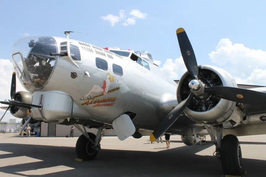 Tours of WWII bomber over Regina give glimpse into past