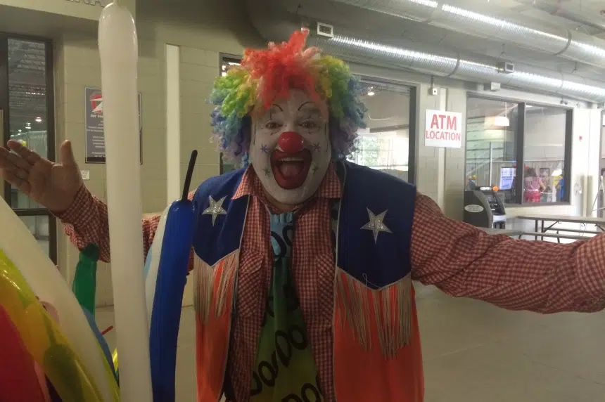 Doo Doo the Clown makes debut at Queen City Ex