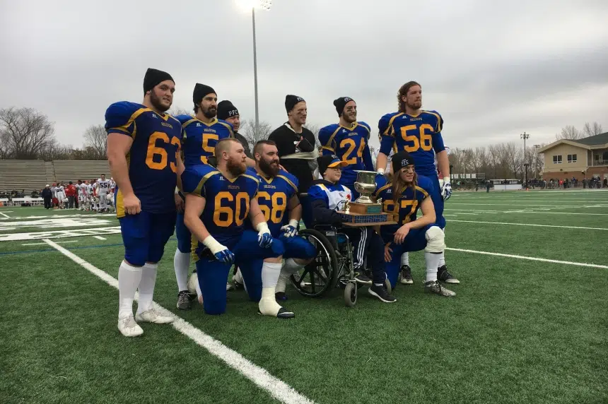 Saskatoon Hilltops win third straight Prairie Football Conference championship
