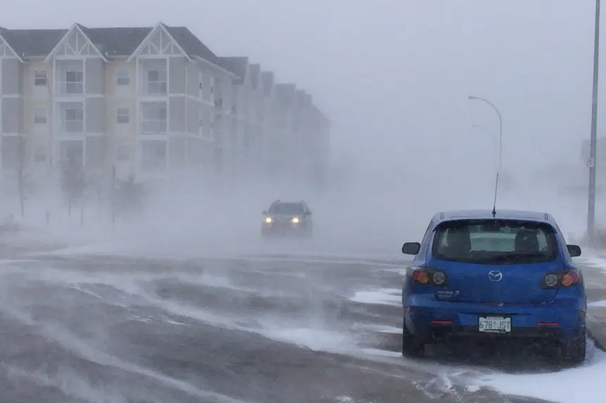 Blizzard wallops Regina, eastern Sask. for second day