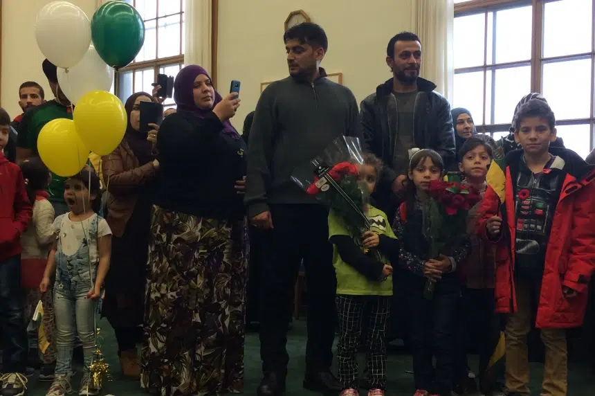 Syrian refugees celebrated at legislature