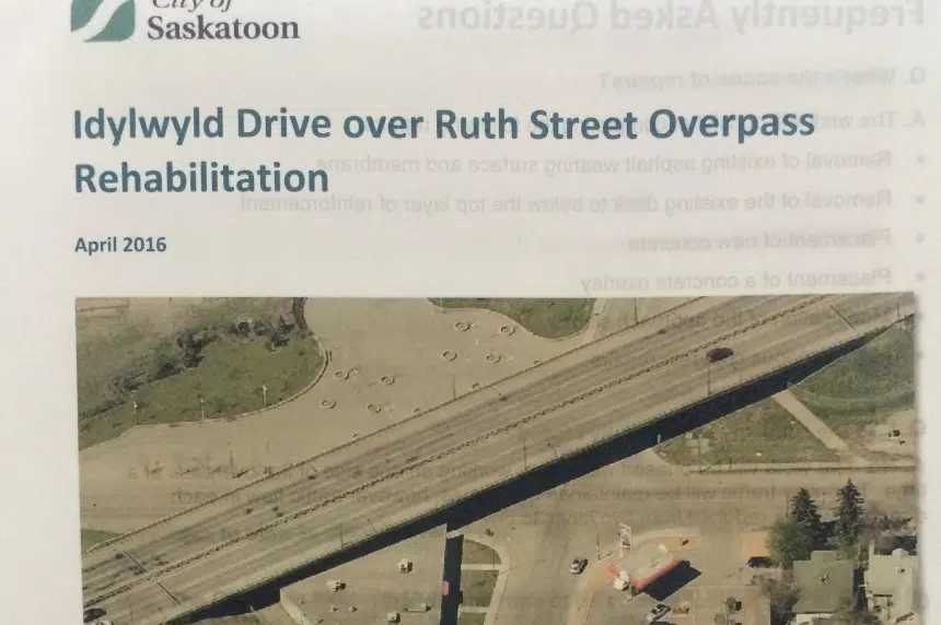 Idlwyld Drive over Ruth Street overpass rehabilitation