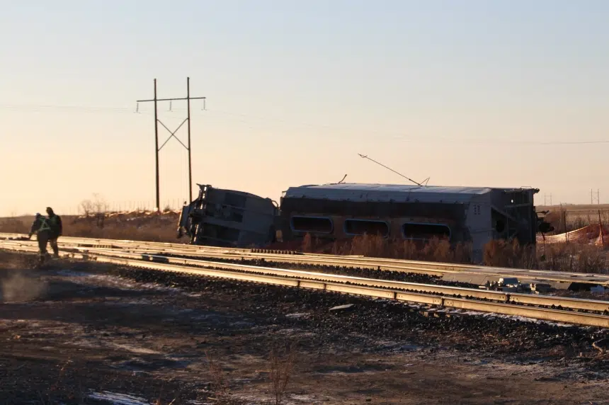 3 train cars derail near Watrous