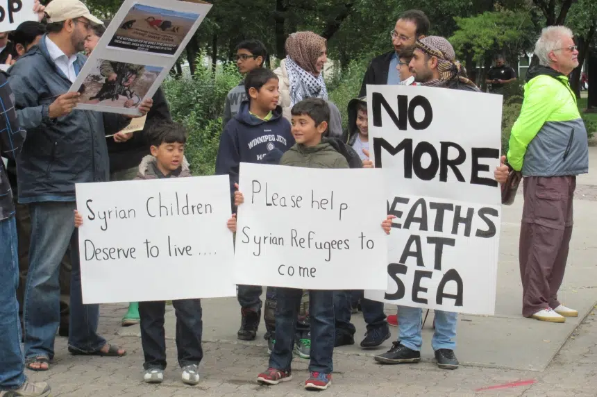 Rally over the refugee crisis held in Regina