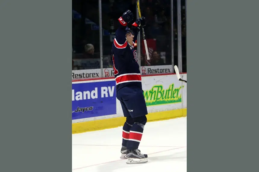 Pats' Filip Ahl scores hat trick in overtime win against Moose Jaw