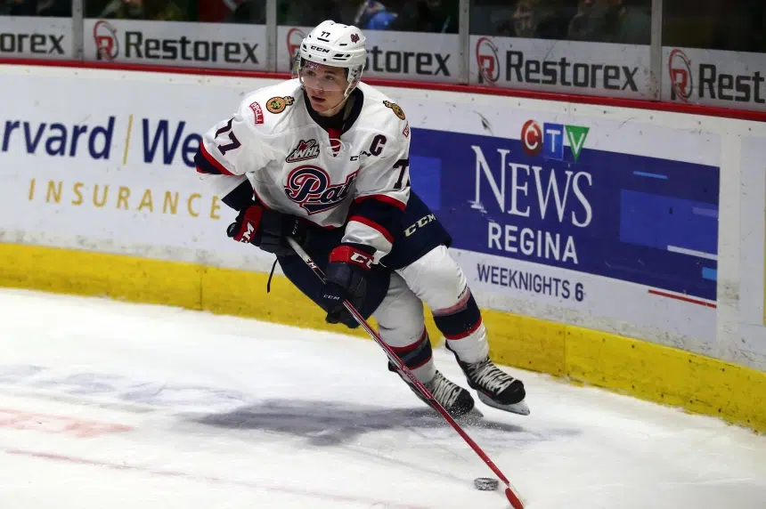 Pats win 11th straight, down Red Deer in OT