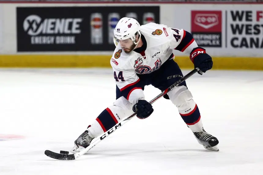 Pats lose game 1 of WHL Finals 2-1, Brooks leaves injured