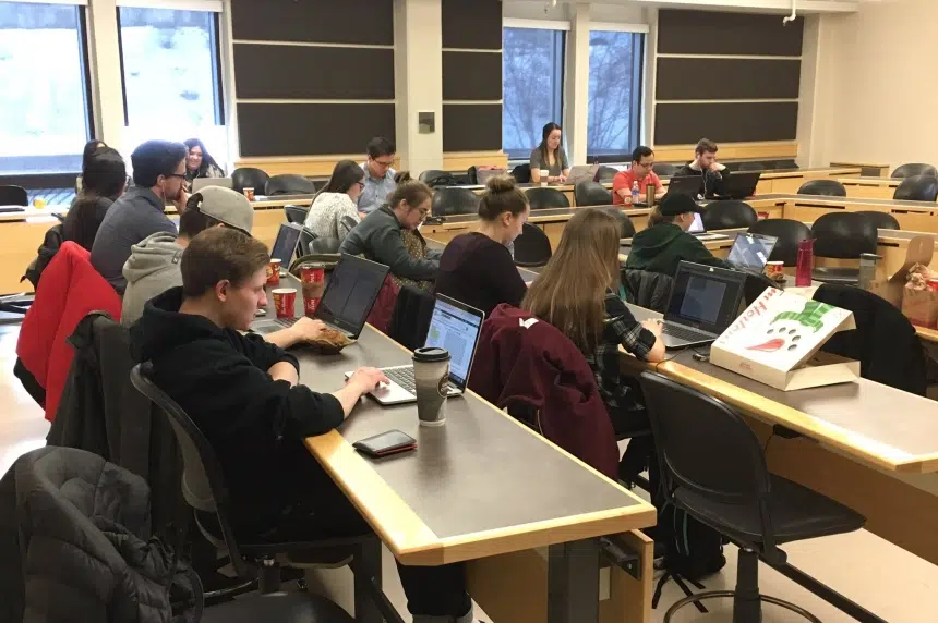 Sask. law students participate in 12-hour research-a-thon to help refugees