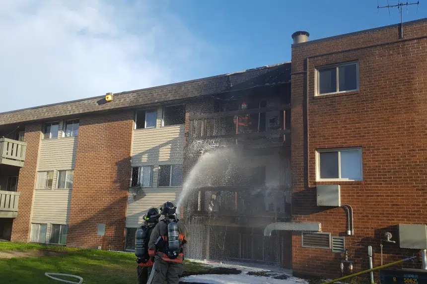 Apartments damaged in long weekend fire