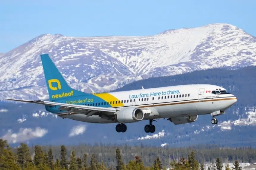 NewLeaf launches bookings for discount flights to 12 Canadian cities