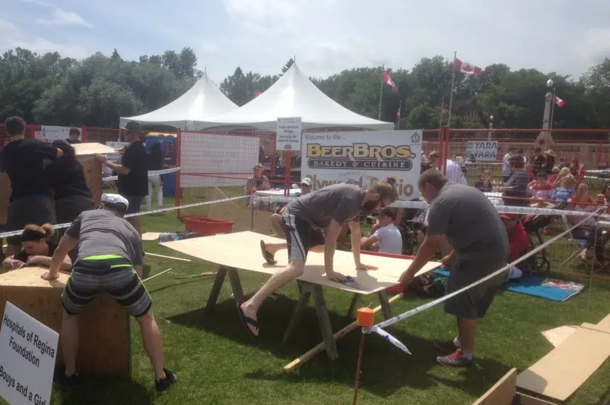 Plywood cup brings out big crowds at Wascana