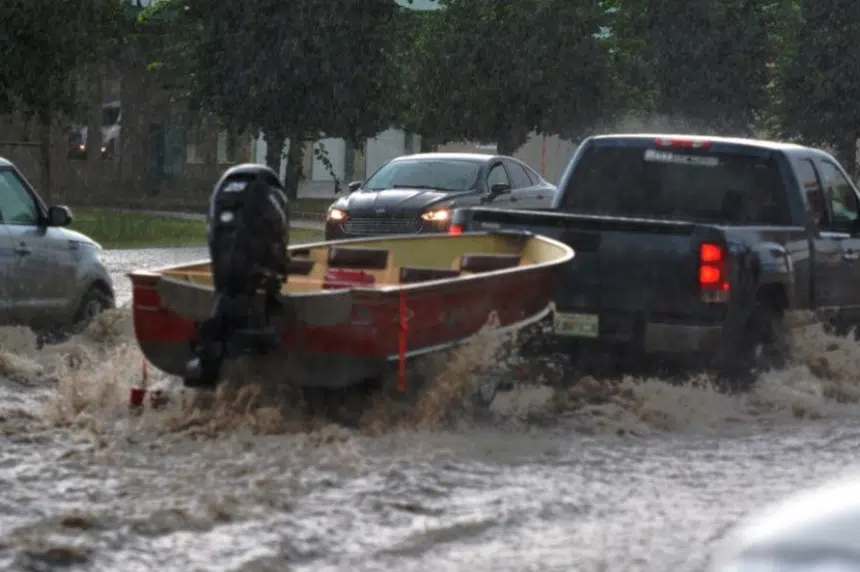 Prince Albert streets flood during water shortage