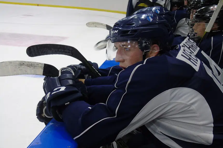 Blades camp marks return of Cam Hebig from lengthy injury