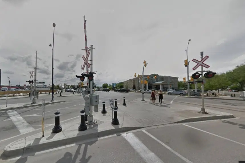 Saskatoon police say speeding driver hit rail crossings during chase