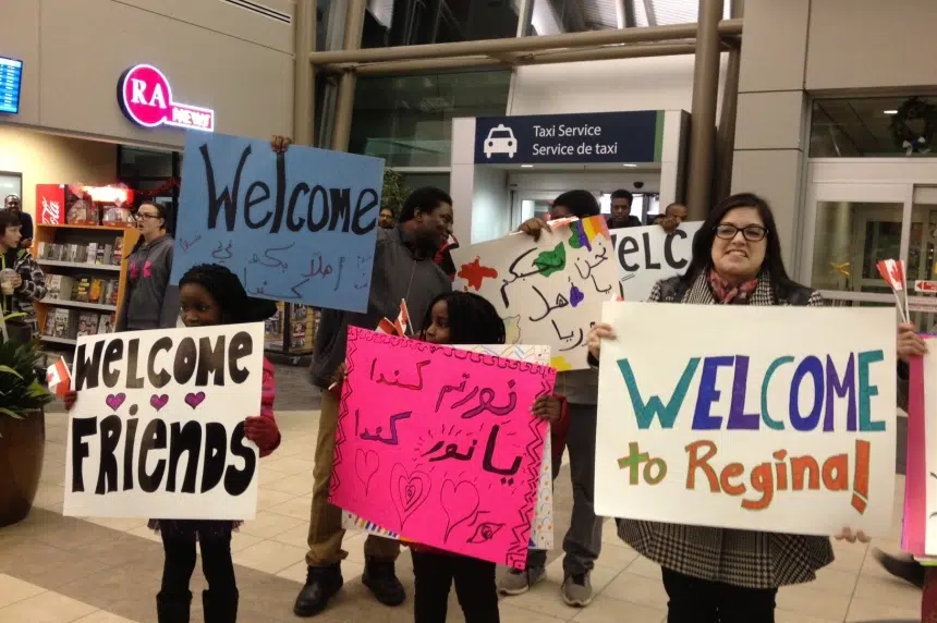 First Syrian refugee family gets warm welcome in Regina