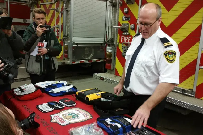 Saskatoon Fire Department prepares for opioid crisis