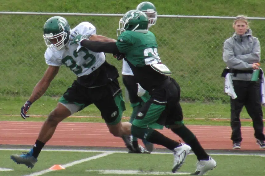 Scraps break out on day 10 of Roughriders training camp