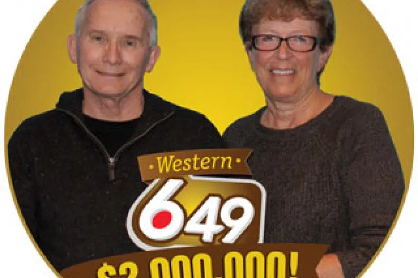 Swift Current couple celebrates $2M lotto win