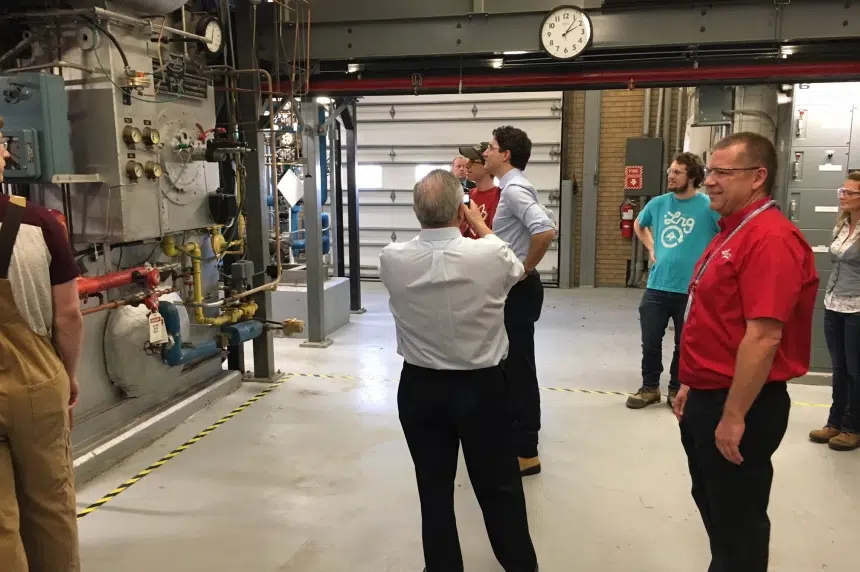 Trudeau tours Sask. Polytechnic to tout skills training investment