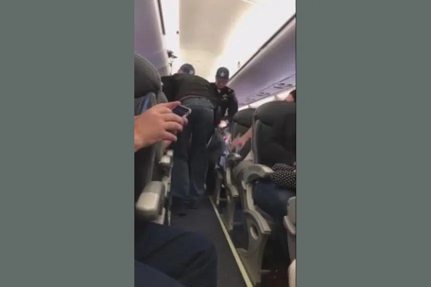 Video of passenger getting dragged off flight sparks uproar