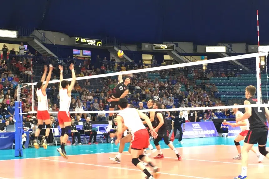 Another sweep for Team Canada at World Volleyball