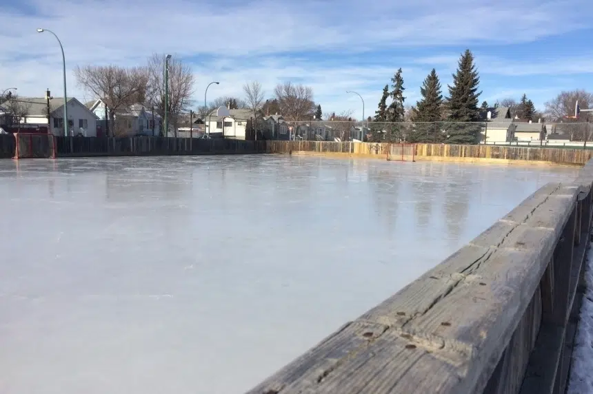 Warmer Regina weather causes less than ideal outdoor rink conditions