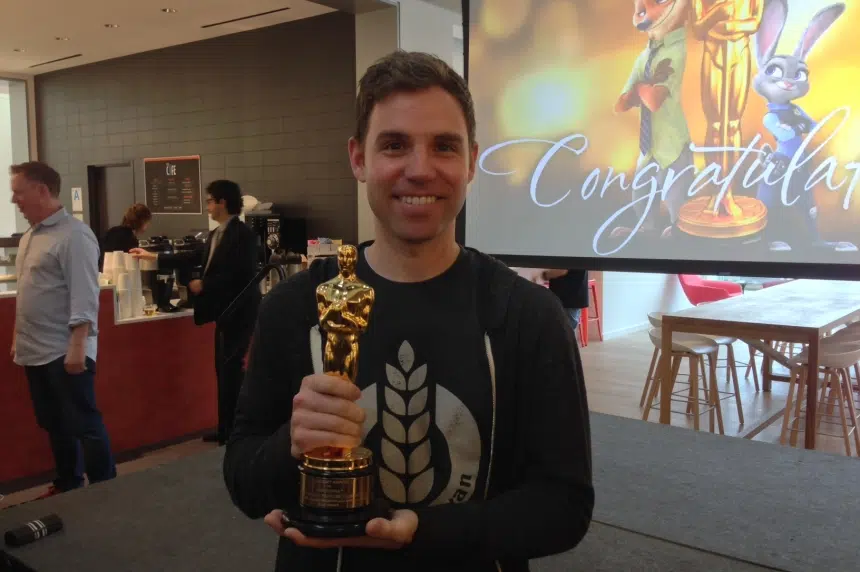Sask. animator celebrates Oscar win for 'Zootopia'