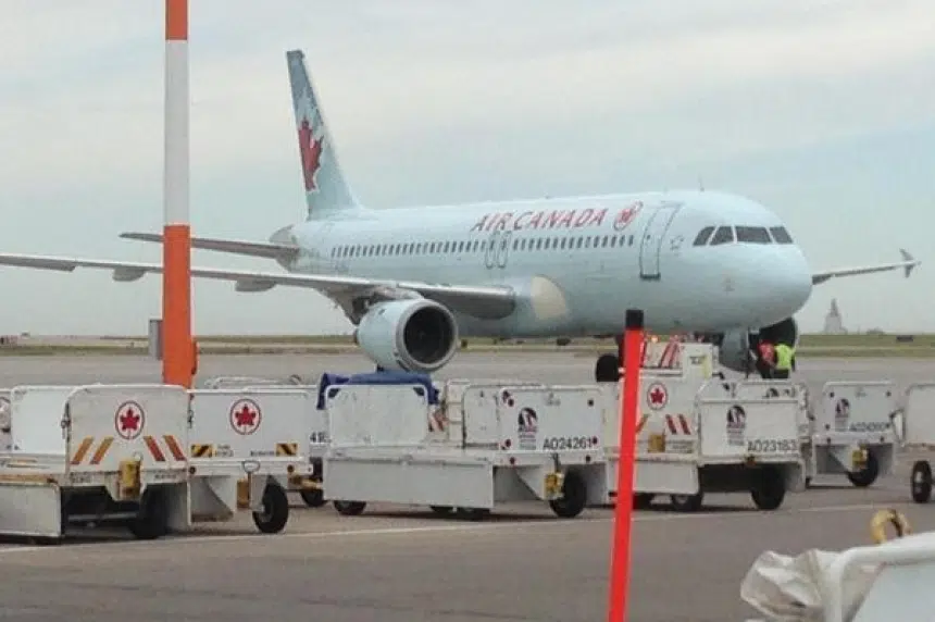 Mystery cell phone diverts Air Canada flight to Regina International Airport