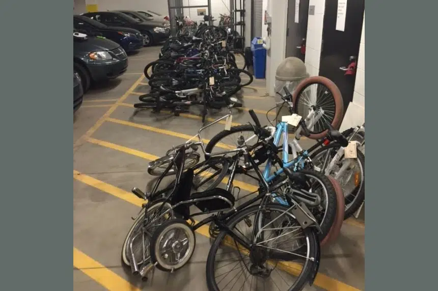 Police report finding meth, dozens of bicycles during routine check