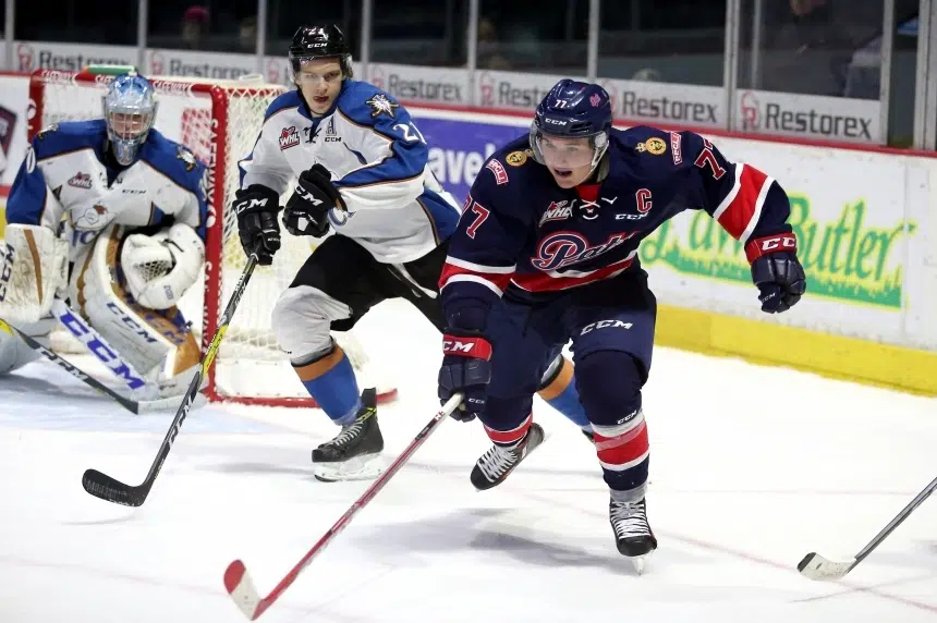 Pats halt Moose Jaw's comeback attempt and win 4-3