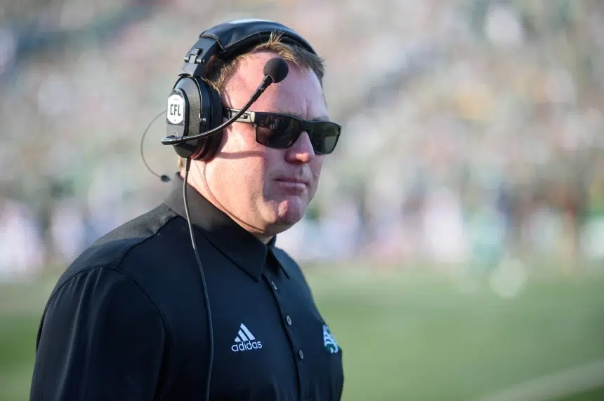Riders head coach Chris Jones speaks after league fines team for roster violations