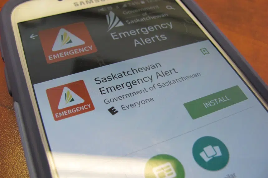 New app to relay emergency information to Sask. residents