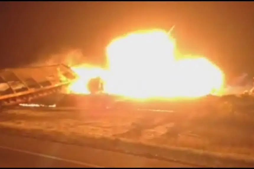 VIDEO: Clair 2014 derailment fireball caught on film by volunteer firefighter