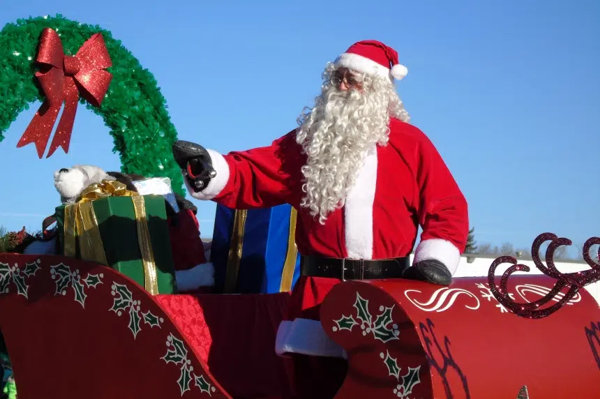 Santa Claus makes trip from North Pole to the Prairies
