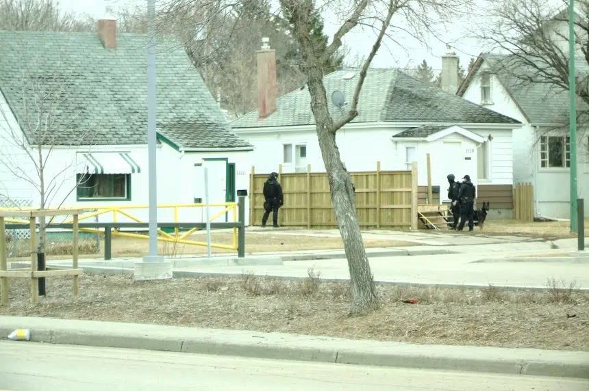 2 taken into custody after 8 1/2-hour standoff in North Central Regina
