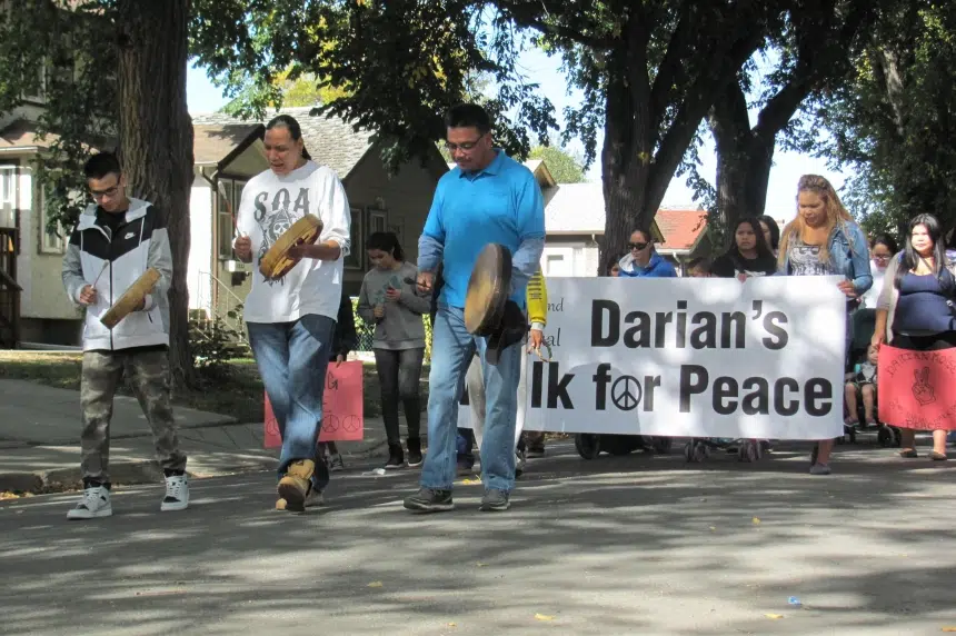 Family remember slain teen at Darian's Walk for Peace