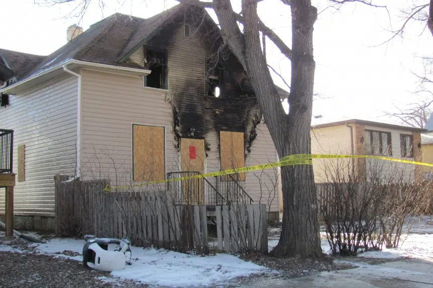 Fire damages home in Regina's Core neighbourhood
