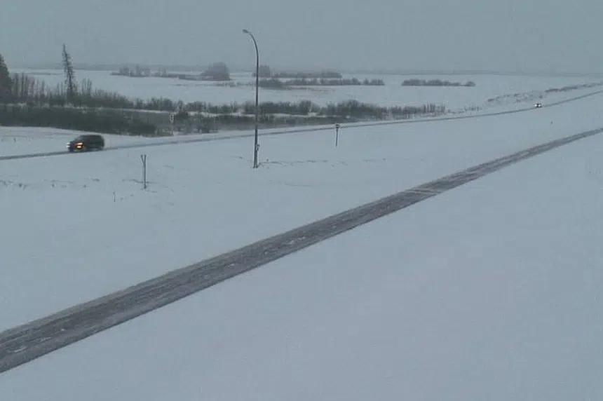 Southern Sask. highways remain slick