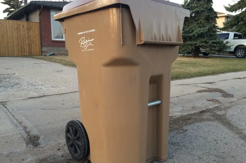 City of Regina throwing 360-litre garbage bins to the curb
