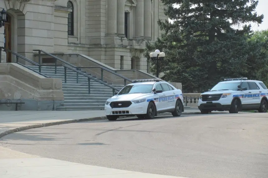 2 people arrested at Sask. legislative building after scuffle