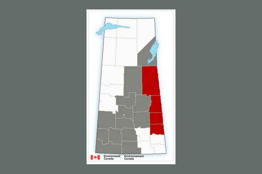 Snow and rainfall warnings for parts of Saskatchewan